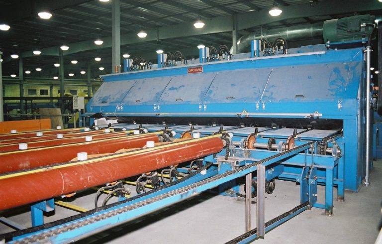 trimmer and sorter sawmill machinery from optimil